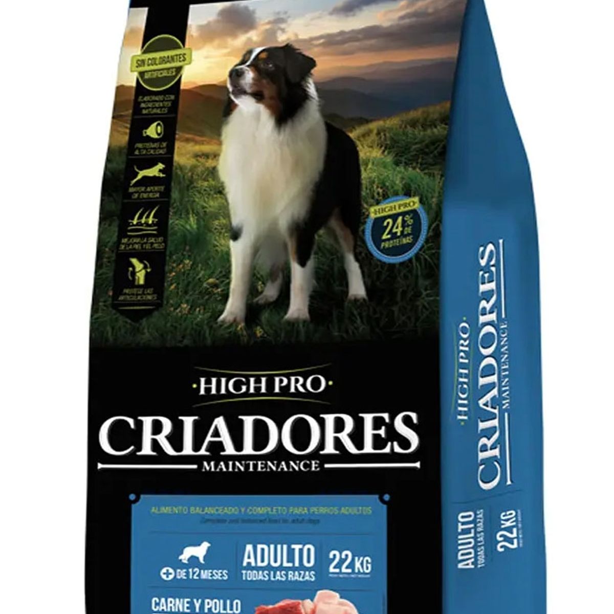 MAINTENANCE CRIADORES - Maintenance Criadores High Pro Adulto Carne Pollo 22kg