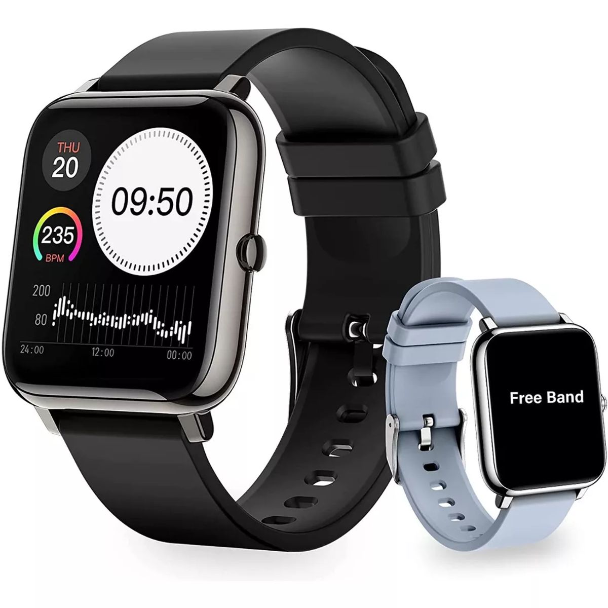 BLUEDREAMER - Reloj Inteligente Deportivo Impermeable Con Bluetooth