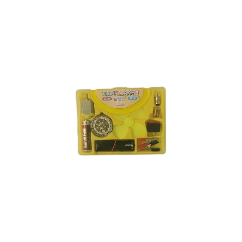 GENERICO - Kit Electrico Escolar 16 Piezas Base Soquete e Interruptor