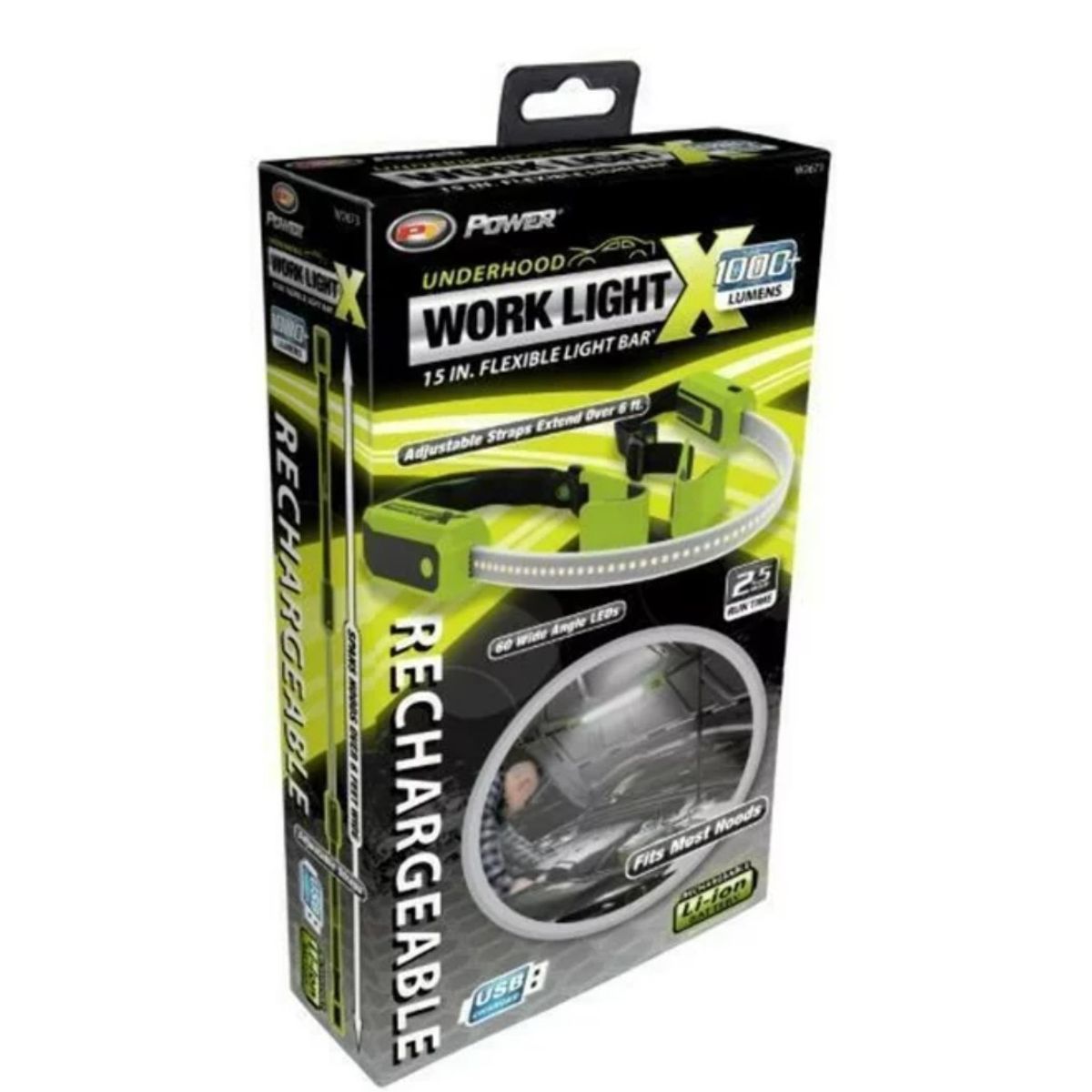 GENERICO - Luz de Trabajo  Capó Trabajos Mecánicos 1000Lmn