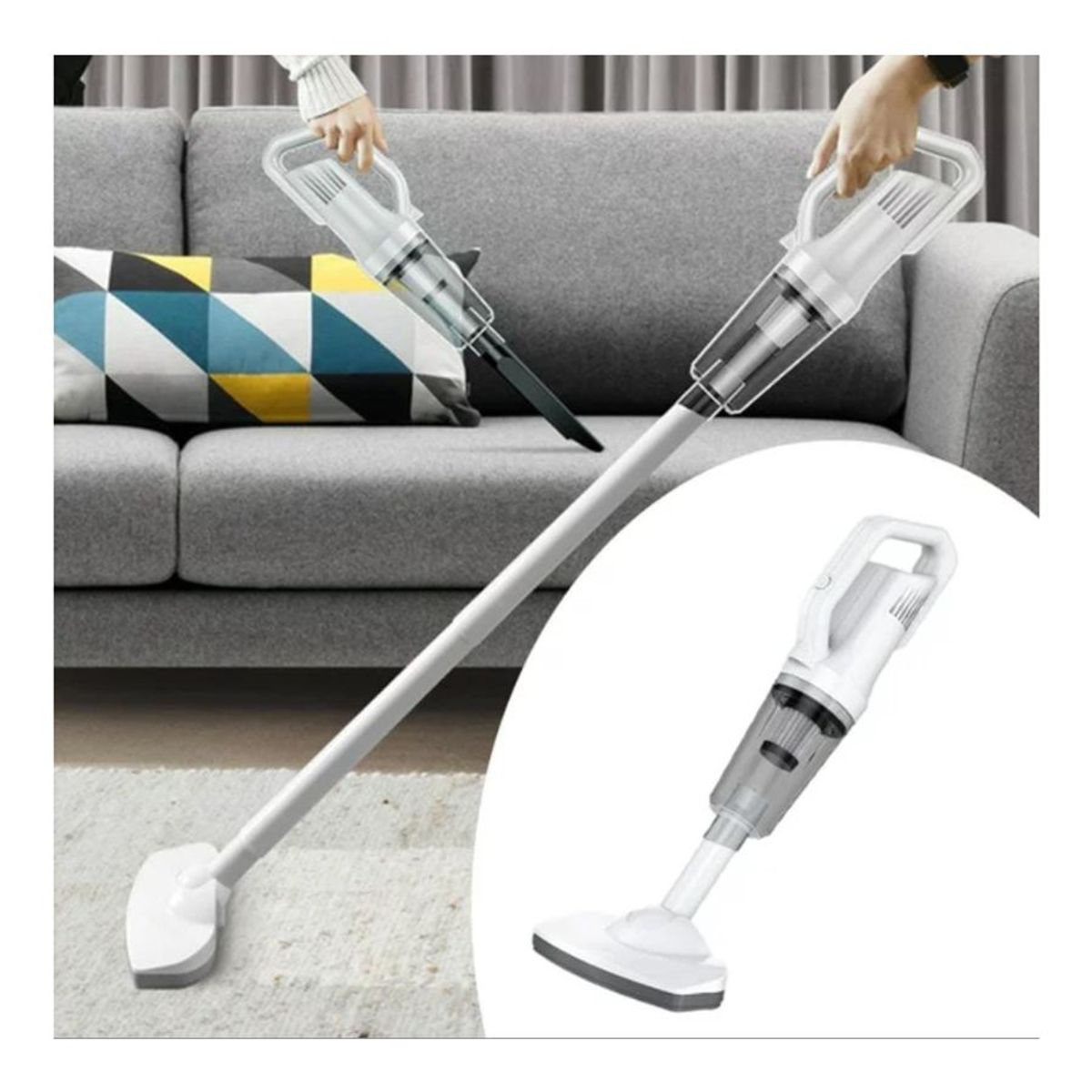 GENERICO - Aspiradora Inalámbrica Alta Potencia Recargable Accesorios SKU CN