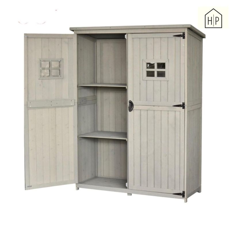 BODEGAS HYP - Organizador de jardín,herramientas 120 x 46 x 164 cms.