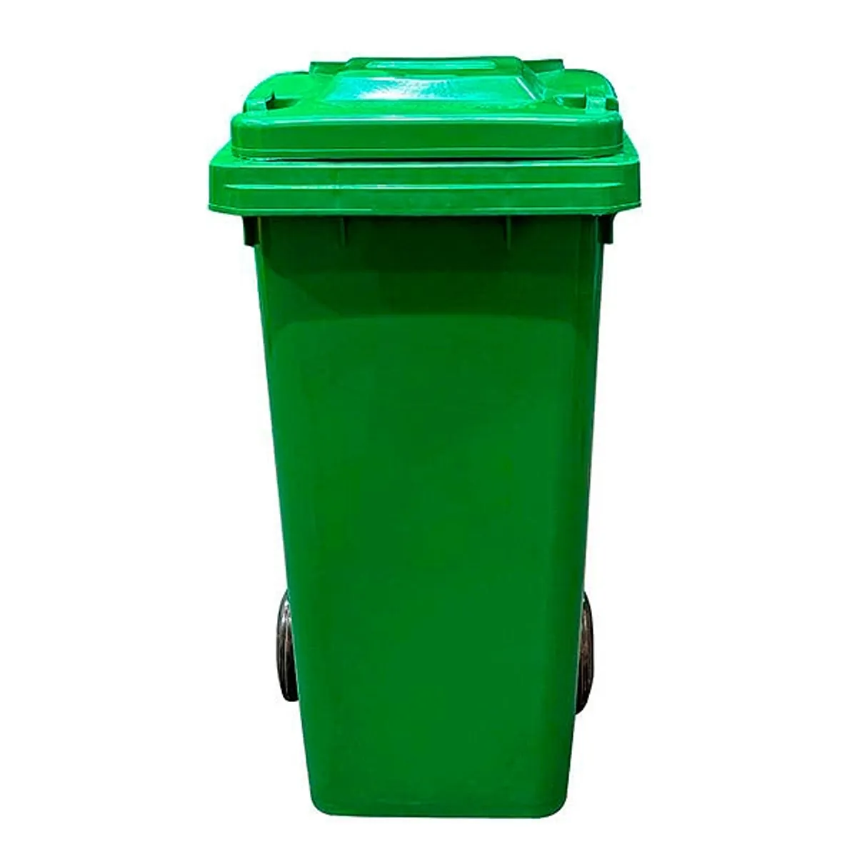 GENERICO - Contenedor de basura Plástico 360 Litros Color Verde