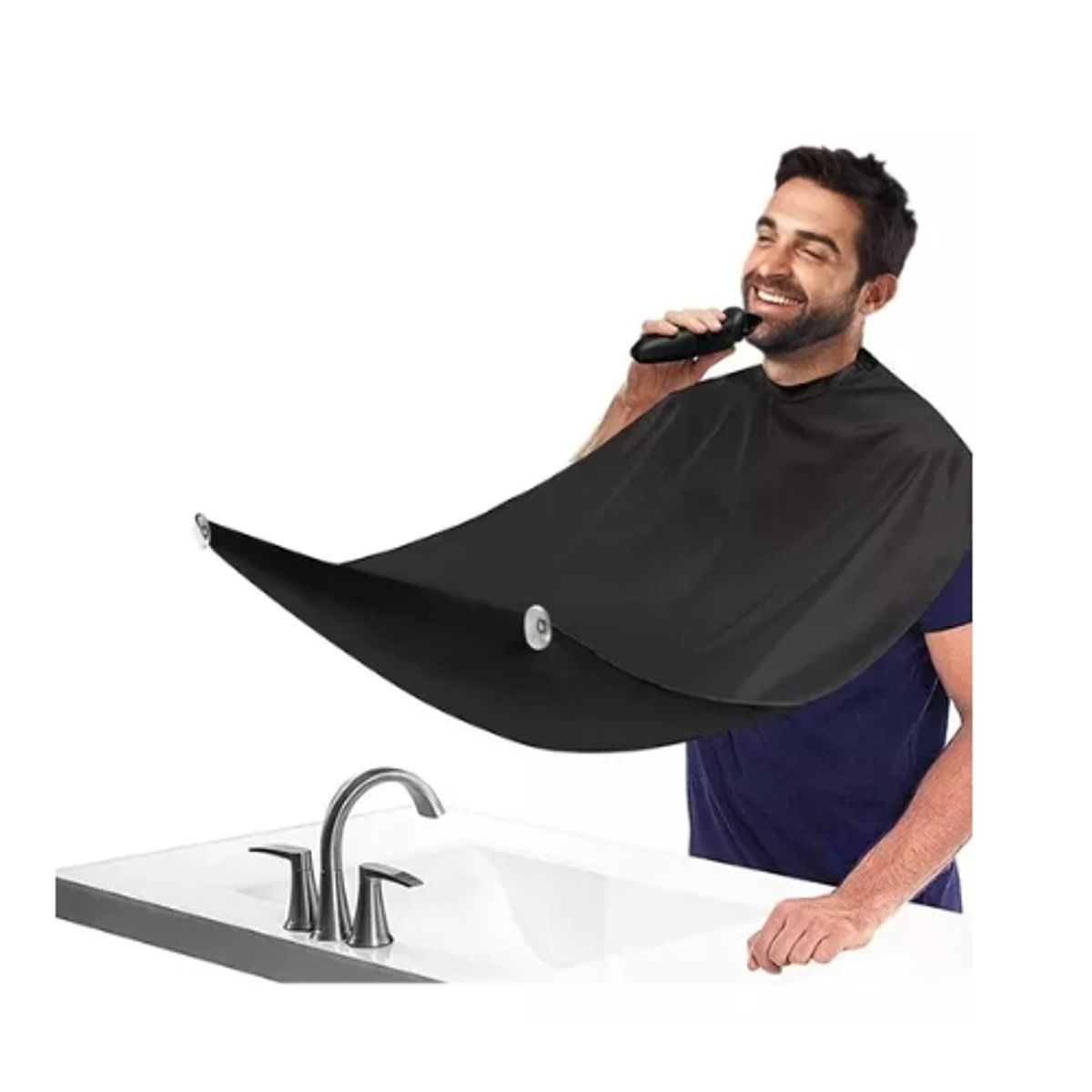 GENERICO - Capa Delantal Para Corte De Barba Afeitado