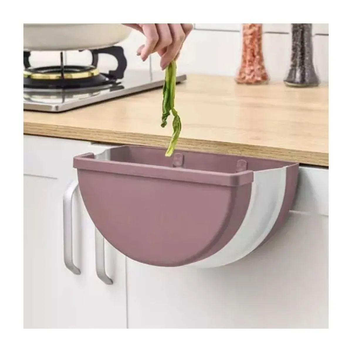 GENERICO - Basurero Papelera Plegable Resistente Multiuso Baño Cocina