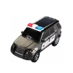 DBLUE - Juguete solar Auto Policial - Negro