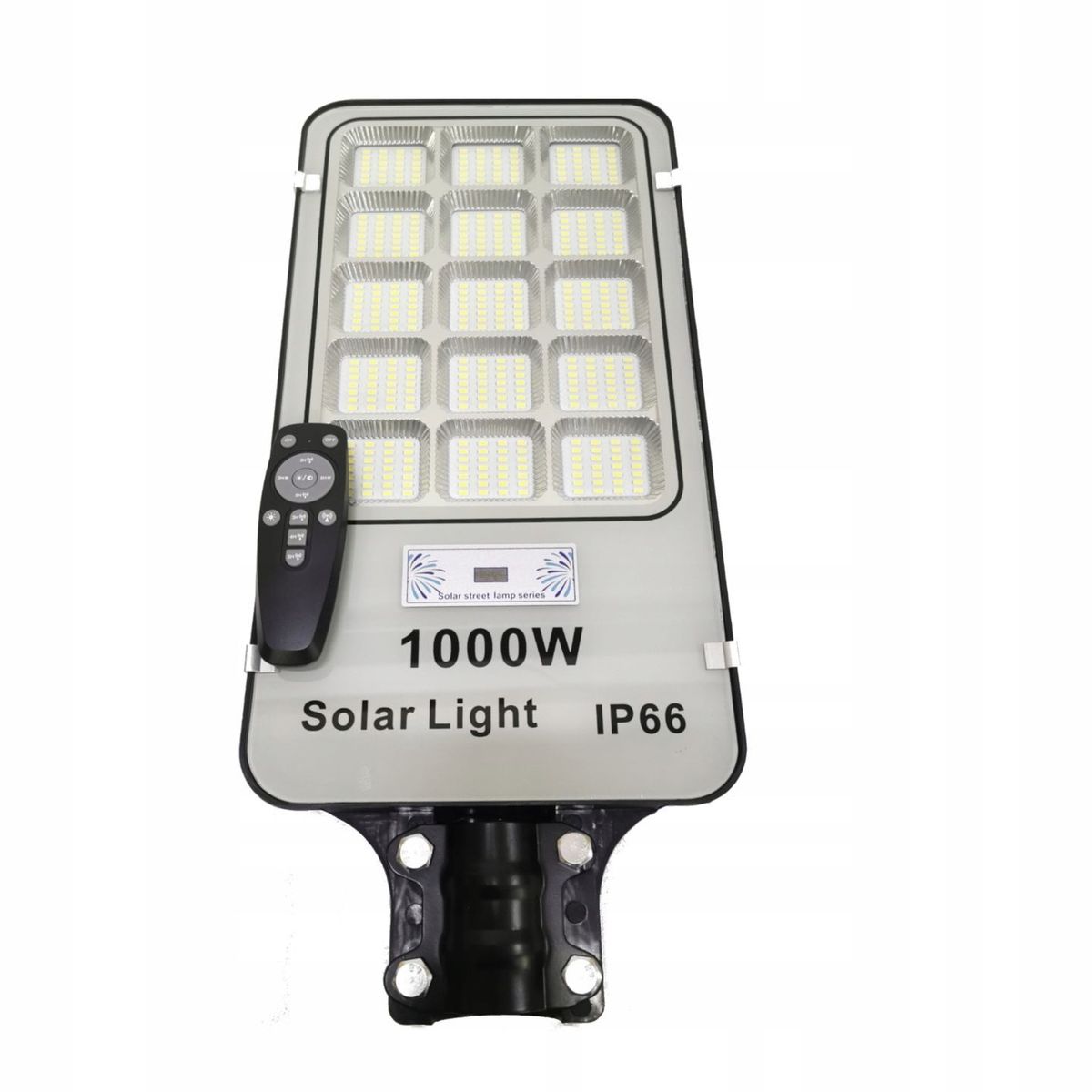 GENERICO - Foco Poste Solar 800 Watt Alumbrado Exterior 420led Potencia
