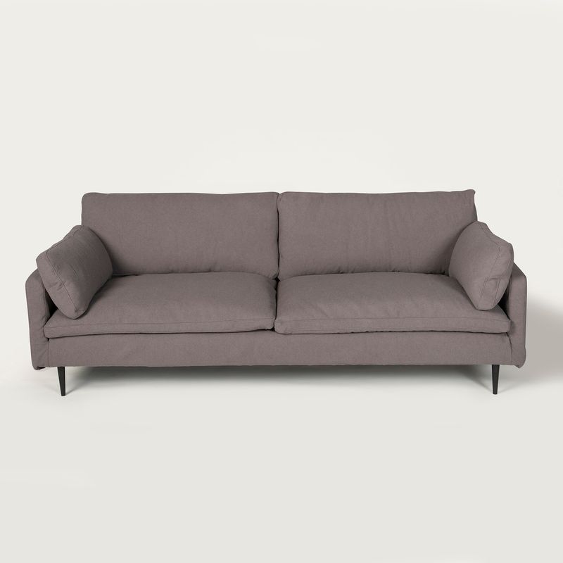 MILK - SOFA 3 CUERPOS LUBI GRIS