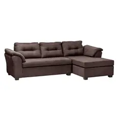 DECOOUTLET - Seccional Laos 265 Intercambiable Tela Chocolate