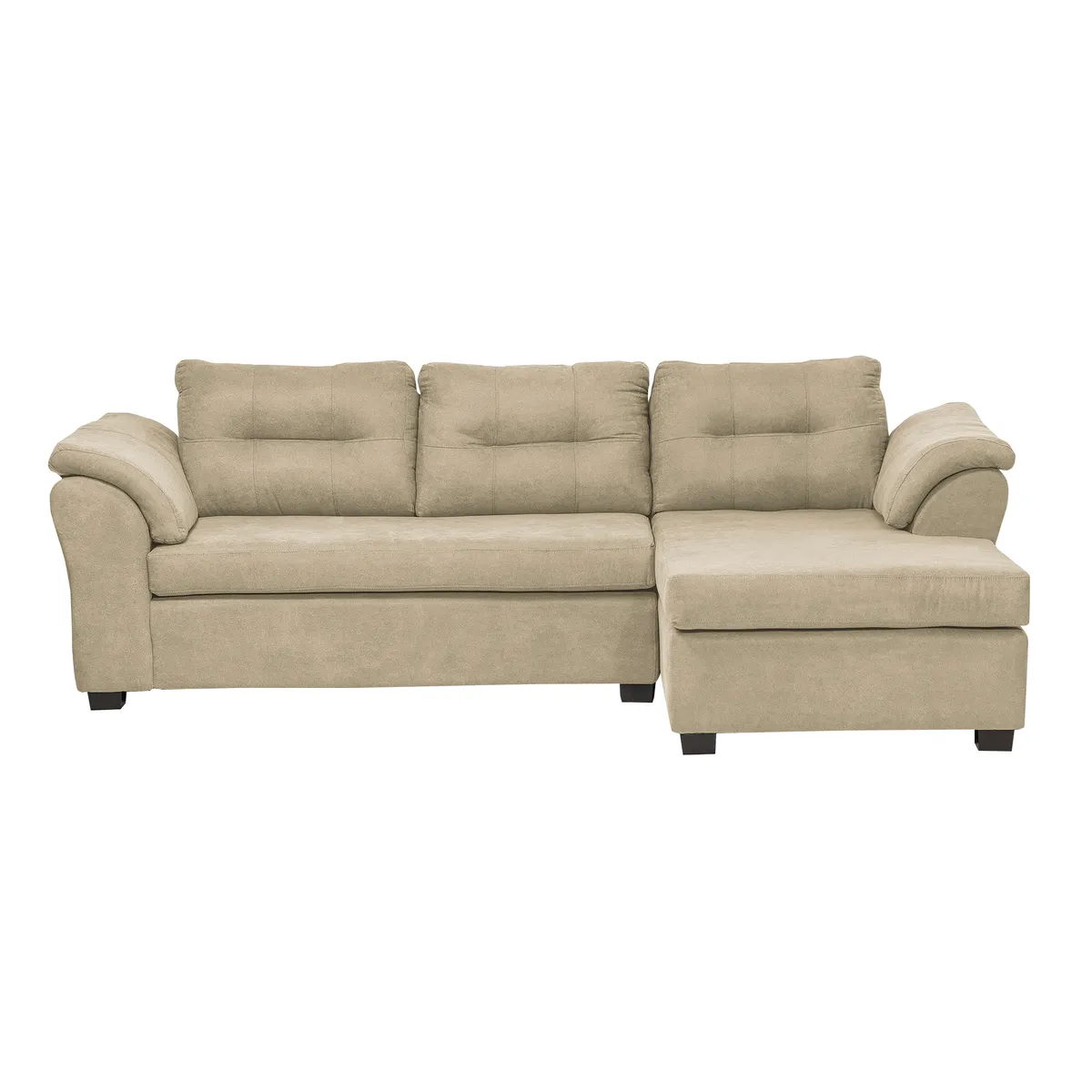 DECOOUTLET - Seccional Laos 265 Intercambiable Tela Beige