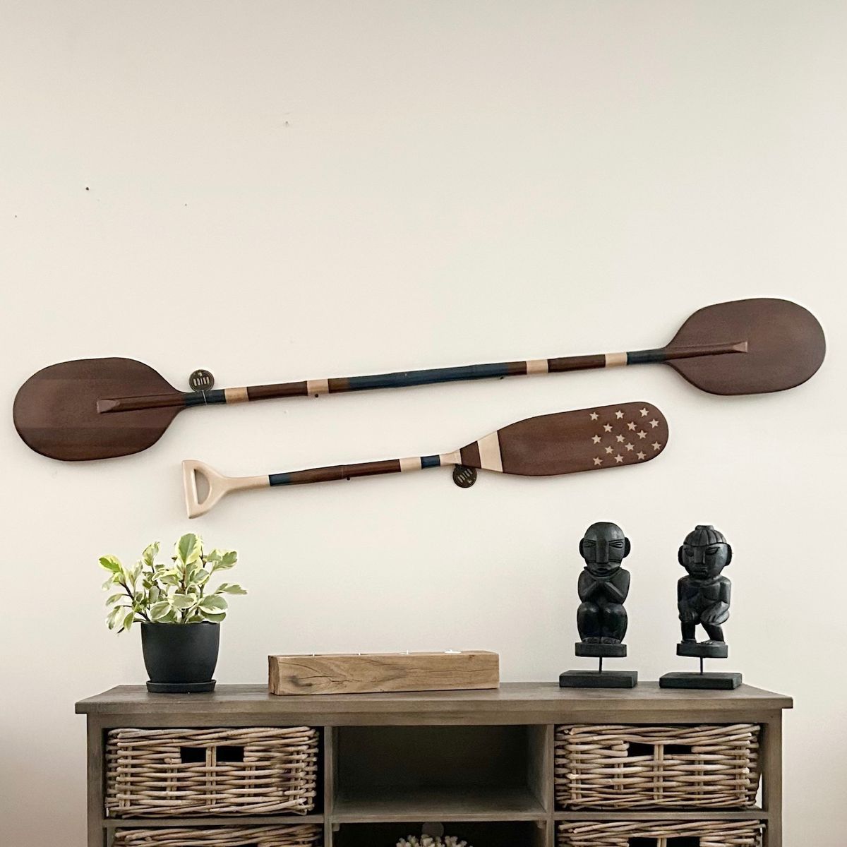 UNICO DISEÑO - Set de Remos Dobles Cafe Antique