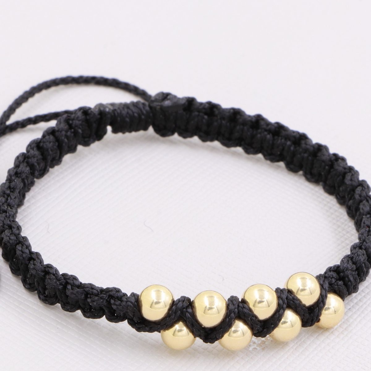 GENERICO - Pulsera Tejida  en oro laminado de 18k