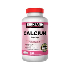 KIRKLAND - Calcium 600mg 500 Tabs -