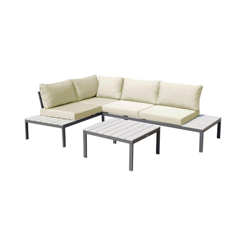 NORTHWEST - Juego Set Terraza Cerdeña 3 Piezas Con Cojin Northwest