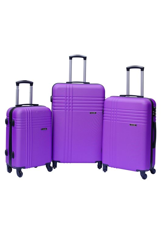 DANICOLLE Pack Maleta ABS Interception Morado DANICOLLE