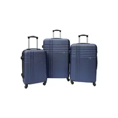 DANICOLLE - Pack Maleta ABS Interception Azul