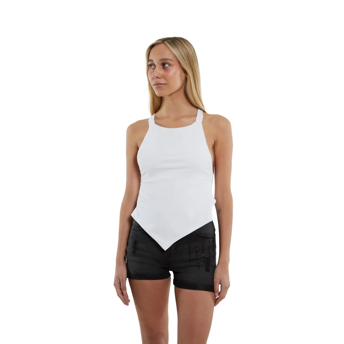 DIVINO JEANS - Polera Arkansas I Blanca Divino Jeans