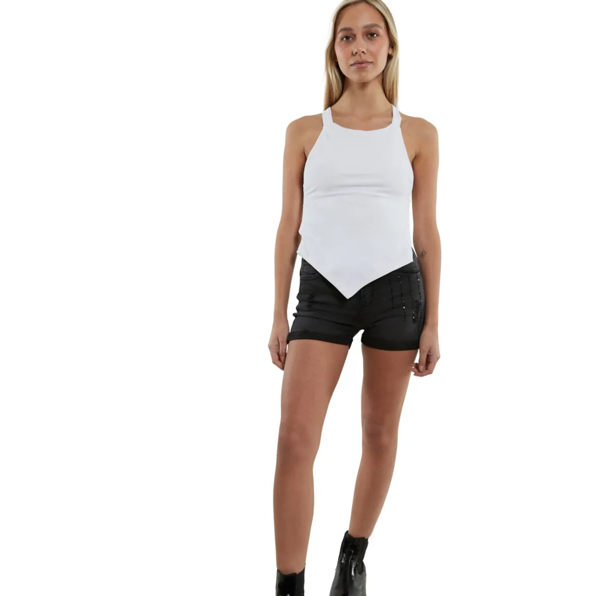 DIVINO JEANS - Polera Arkansas I Blanca Divino Jeans