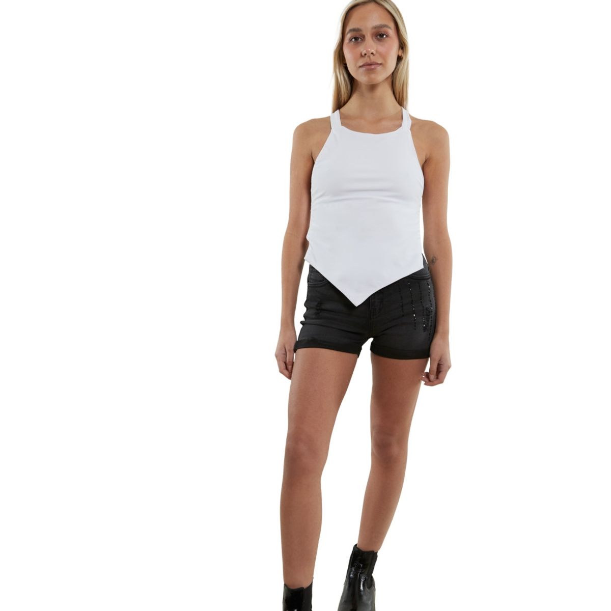 DIVINO JEANS - Polera Arkansas I Blanca Divino Jeans