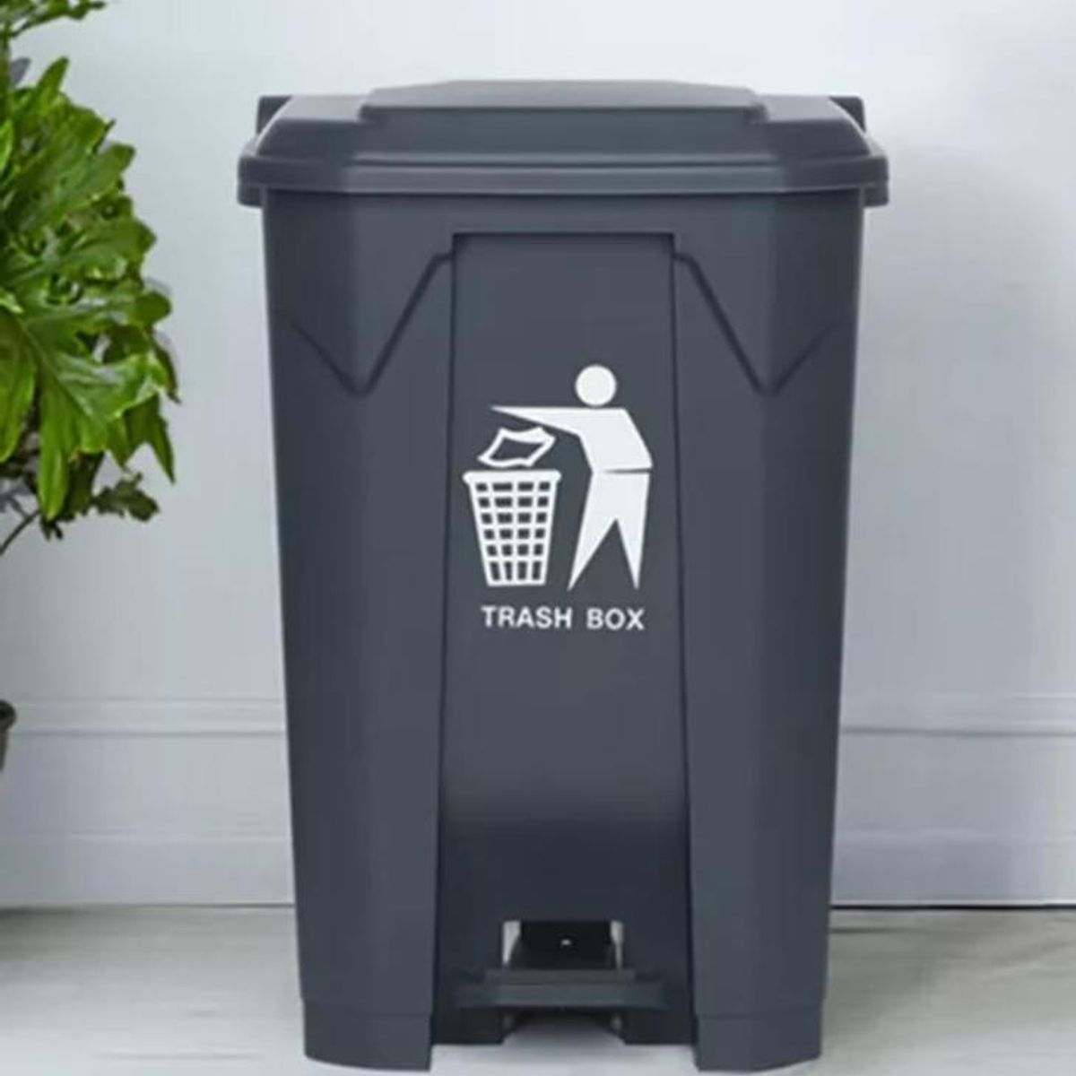 TAI PING - Basurero Contenedor de 80 Lts con Pedal Central