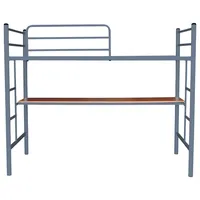 Cama Alta 1 Plaza Con Escritorio.