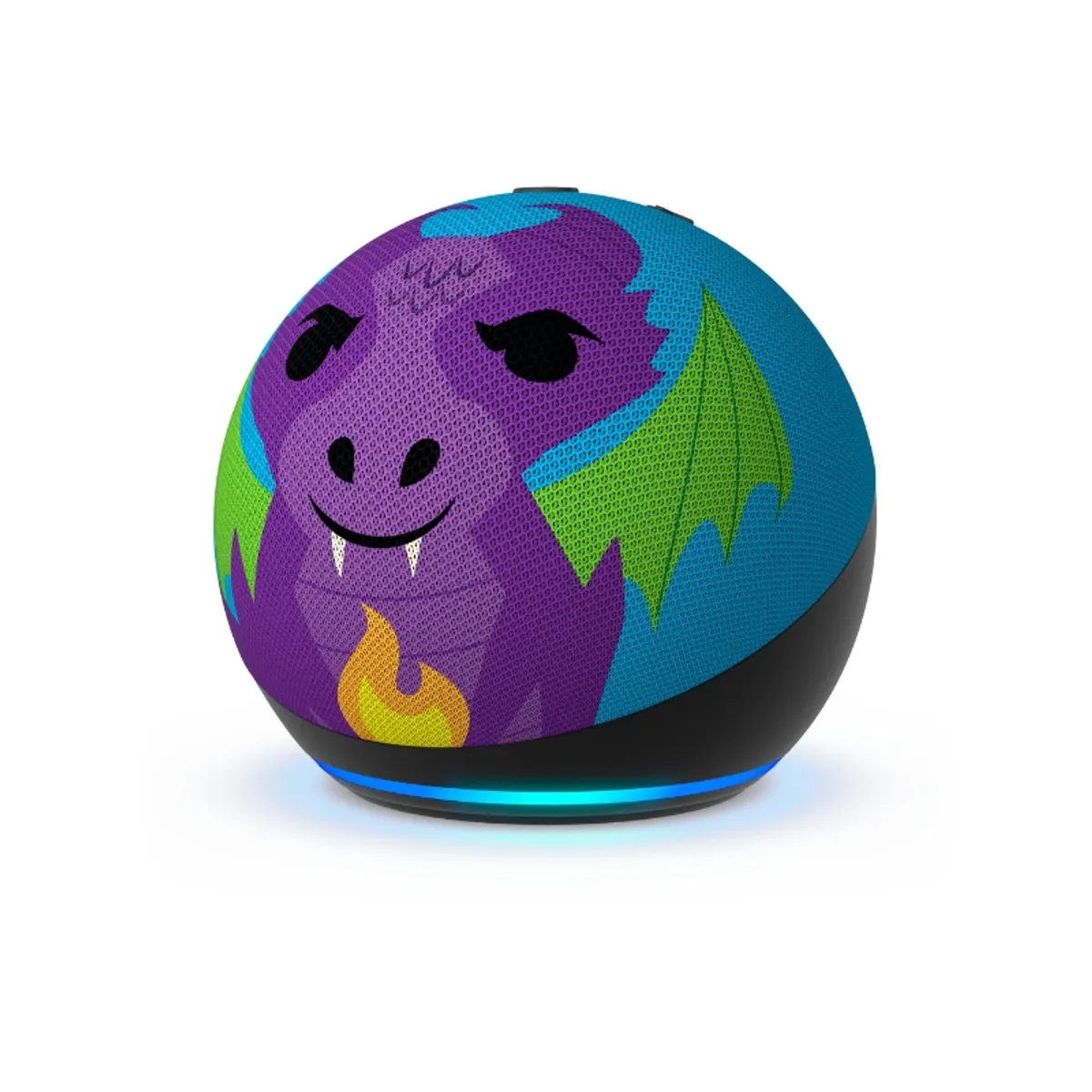 AMAZON - Amazon Alexa Echo Dot Kids 5 Generación - Dragón