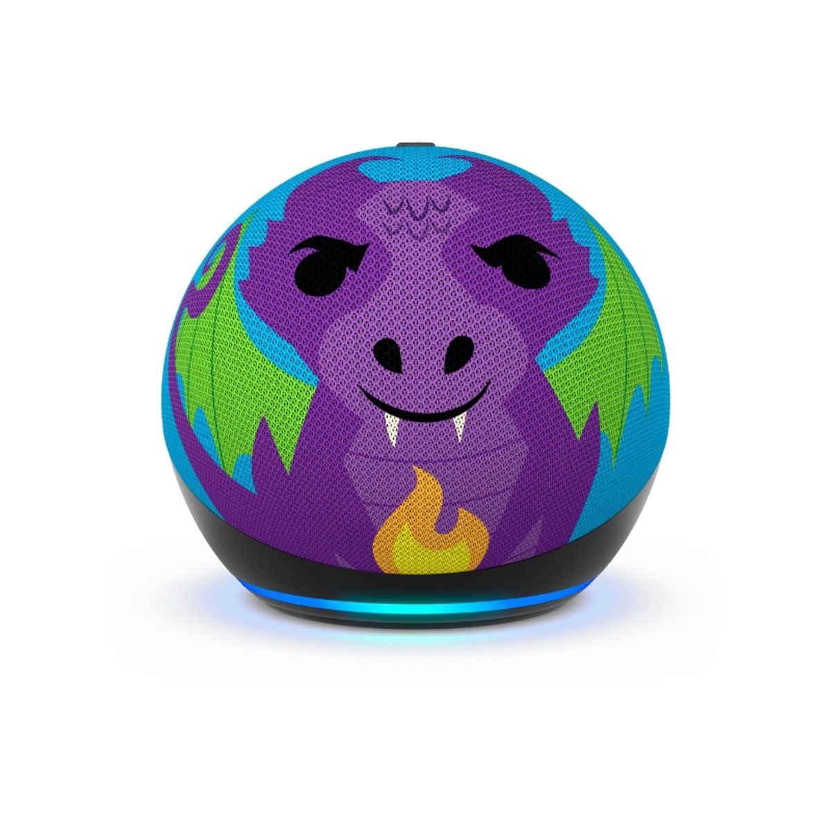 AMAZON - Amazon Alexa Echo Dot Kids 5 Generación - Dragón