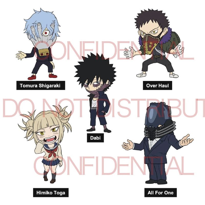 BANPRESTO - BANDAI FIGURA COLECCIONABLE CHIBI MASTERS MHA W2-SURTIDO