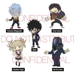 BANPRESTO - BANDAI FIGURA COLECCIONABLE CHIBI MASTERS MHA W2-SURTIDO