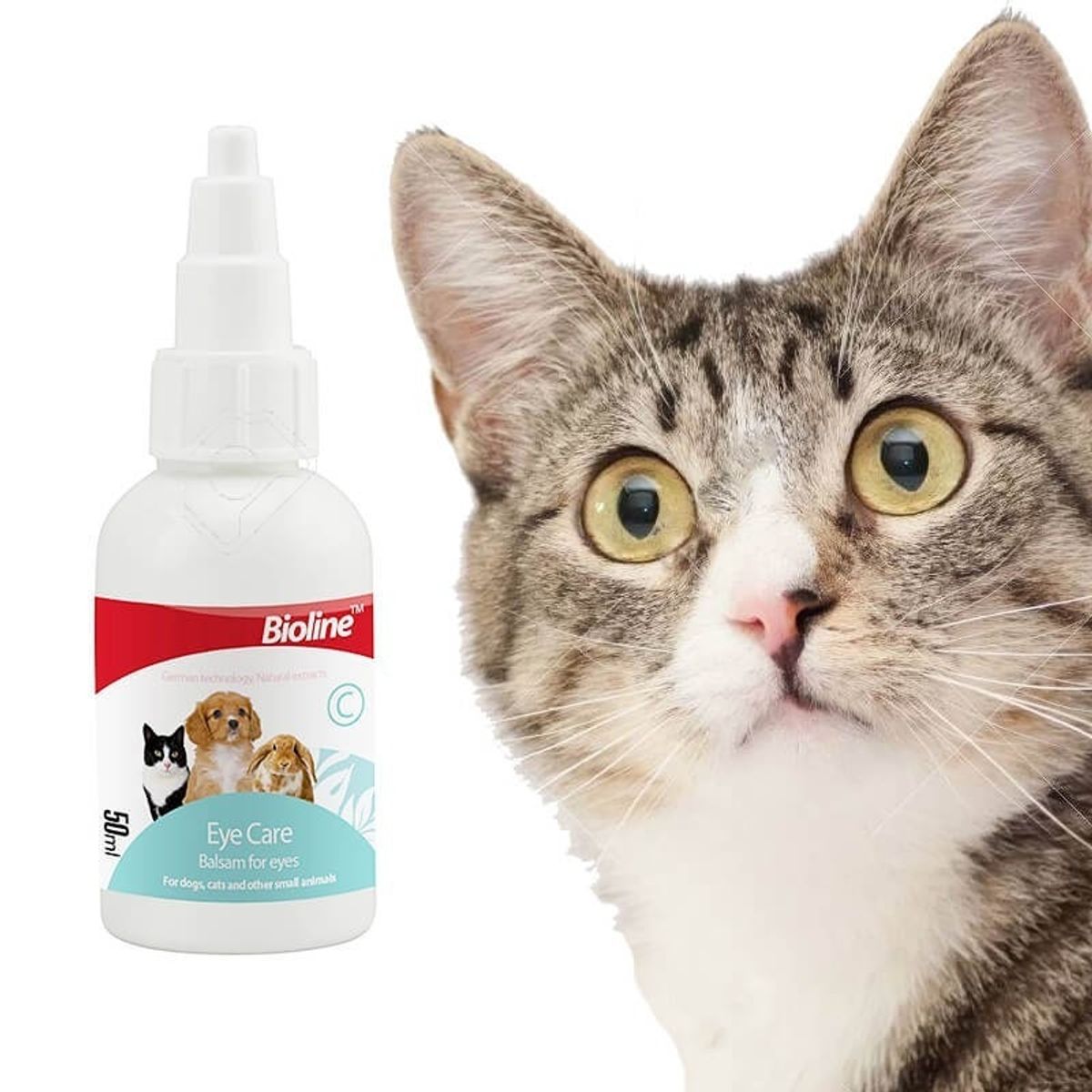 BIOLINE - Bálsamo De Cuidado De Ojos Para Mascotas - Bioline 50ml