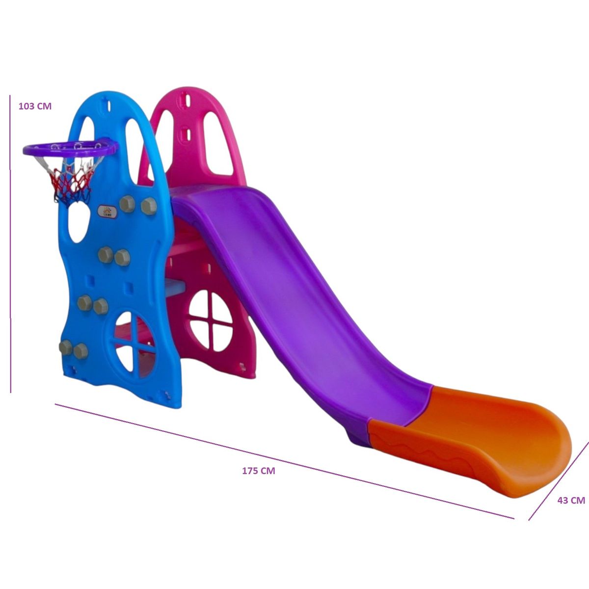 GENERICO - Resbalin 2 En 1 Outdoor Resbalin + Aro Basquetbal