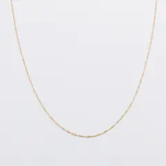 EL MUNDO DE LA PLATA - Cadena de oro de 18 k
