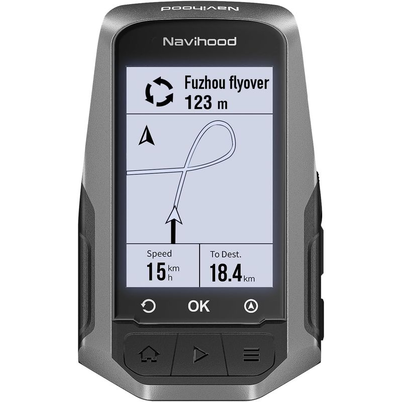 MEILAN - Ciclocomputador Meilan Navihood L1 Gps Pantalla 2.6 Bt 5.0