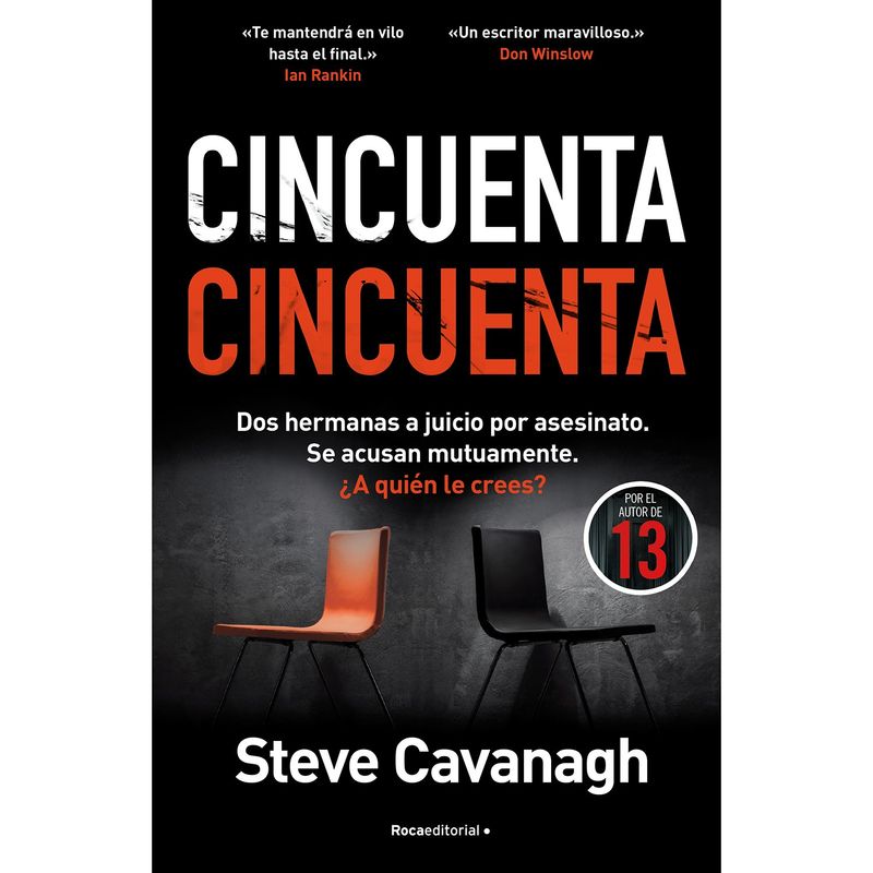 PENGUIN RANDOM HOUSE - LIBRO Cincuenta Cincuenta Serie Eddie Flynn