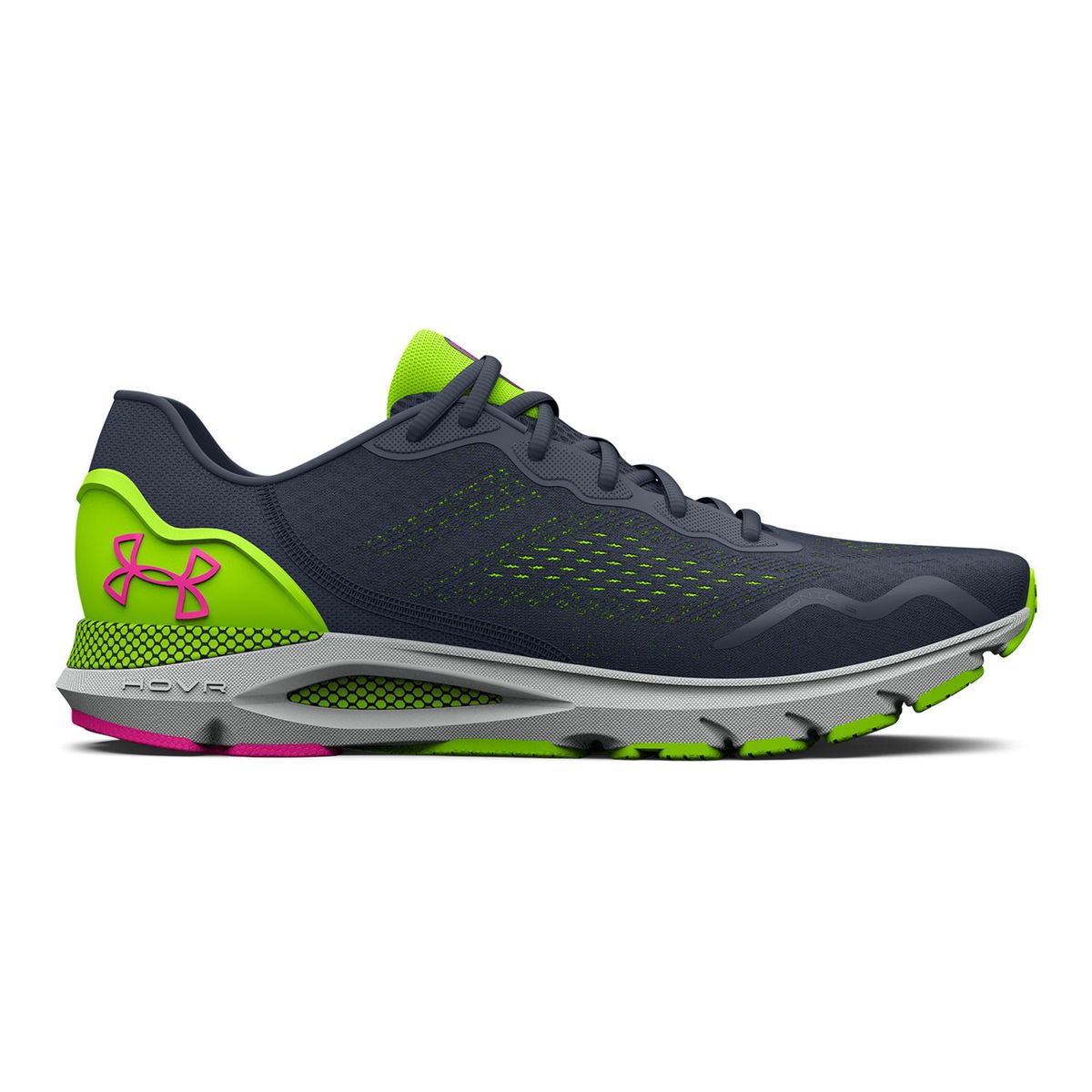 UNDER ARMOUR - Zapatillas de running UA HOVR Sonic 6 para hombre Gris UNDER ARMOUR