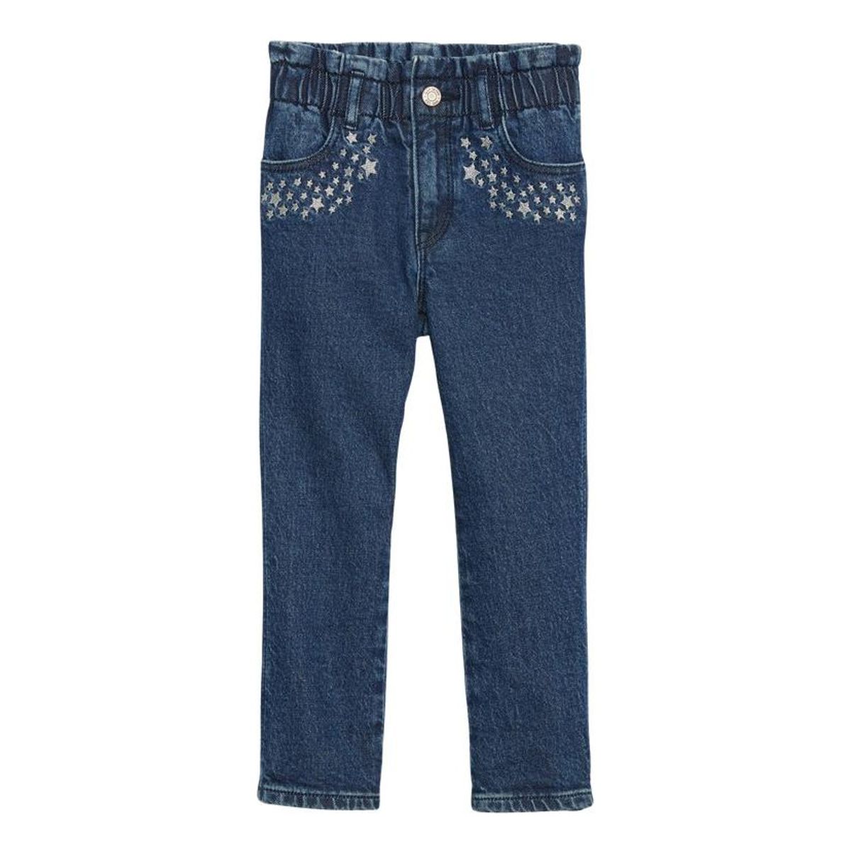 GAP - Jeans Mom Flores Azul GAP