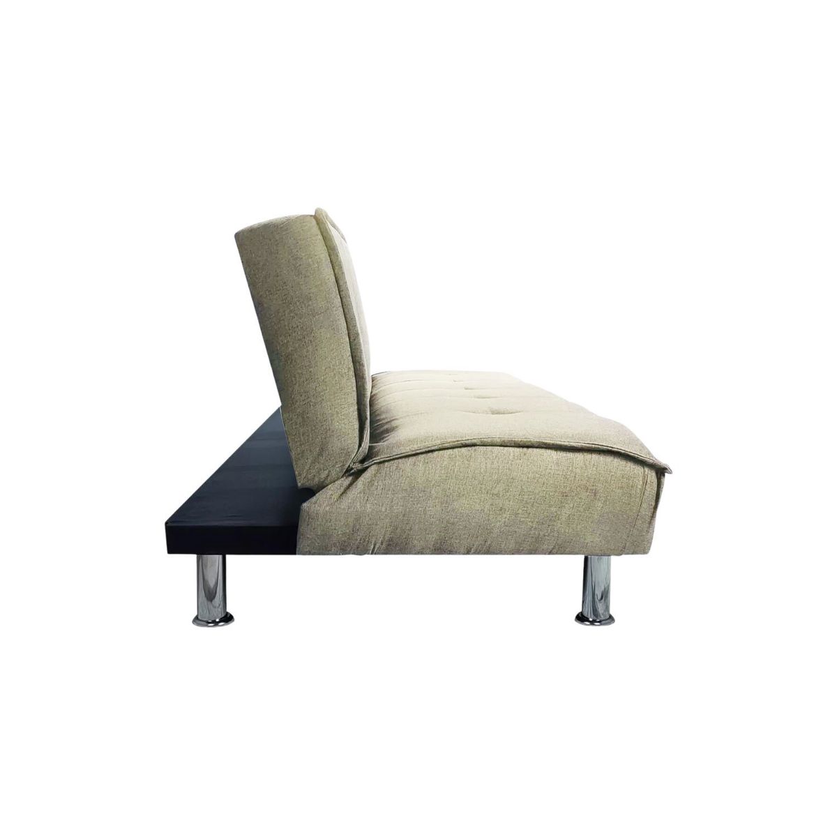 IMPORTCLICK - Futón Sofá Cama Ajustable 170x50x40 CM Beige - Beige