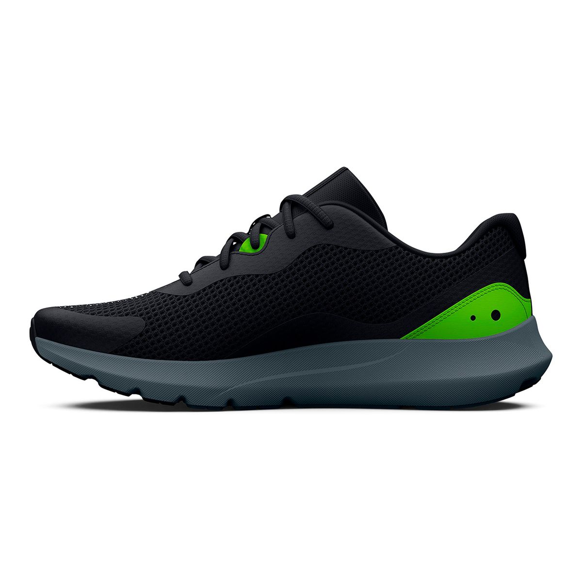 UNDER ARMOUR - Zapatillas de running UA Surge 3 para hombre Negro UNDER ARMOUR