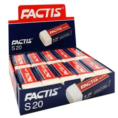 FACTIS - Set caja Goma de borrar 20 unidades