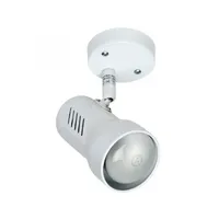 Lampara 1 Foco Dirigible Sobrepuesto R63 Blanco Luz E27