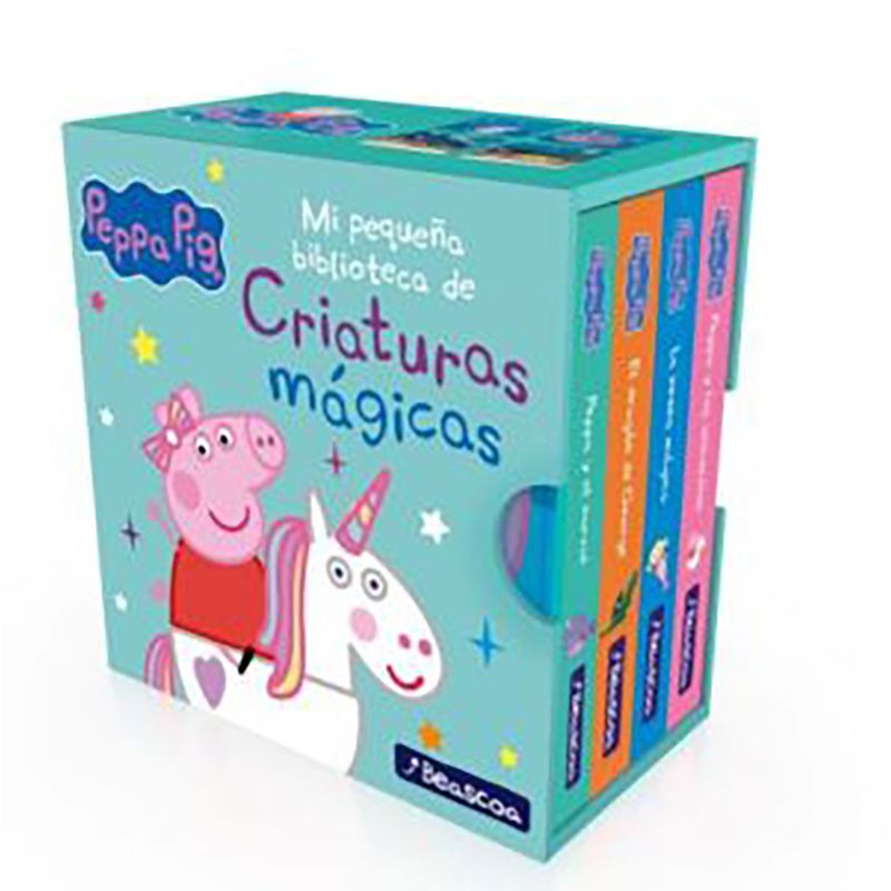 PENGUIN RANDOM HOUSE - Libro Peppa Pig Mi Pequeña Biblioteca De Criaturas Magicas