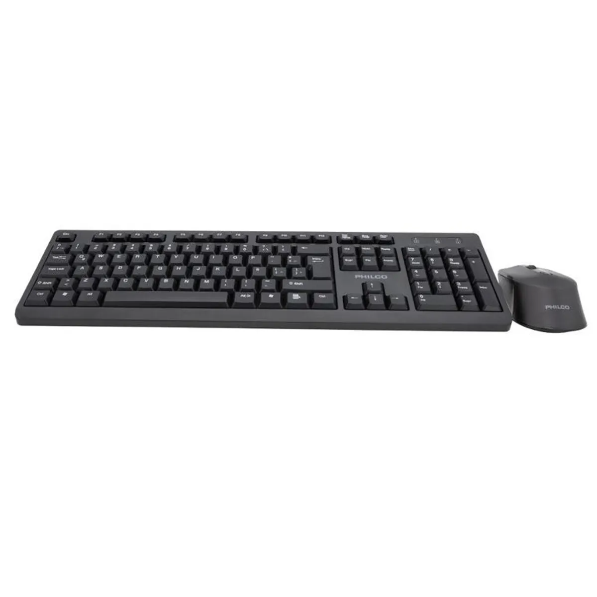 PHILCO - COMBO INALÁMBRICO MOUSE + TECLADO 6354K NEGRO