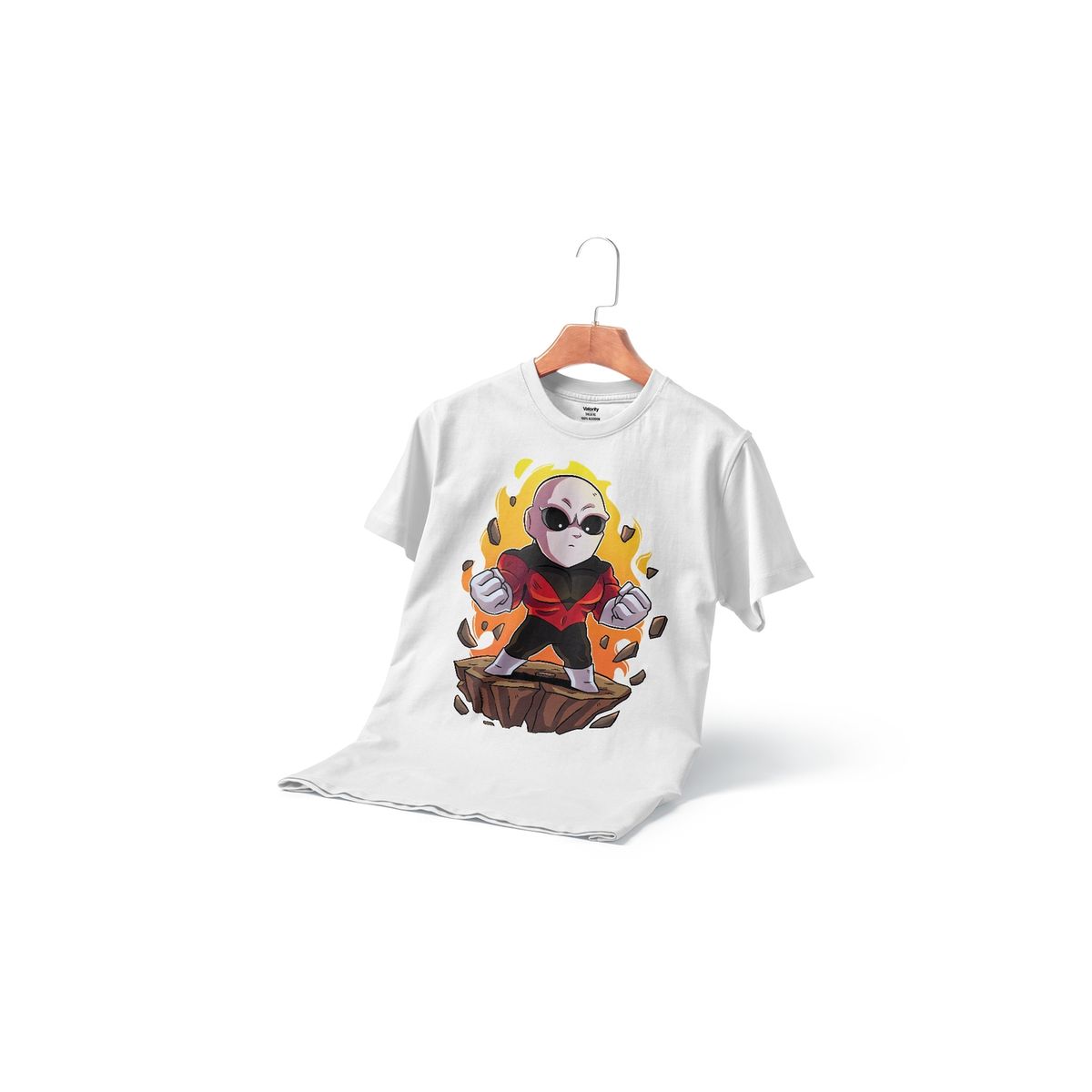GENERICO - Polera Hombre Chibi Jiren - Blanco