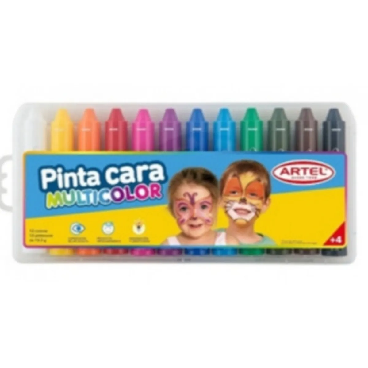 ARTEL - Pintura De Cara Crayones 12 Colores Artel PINTA CARITA