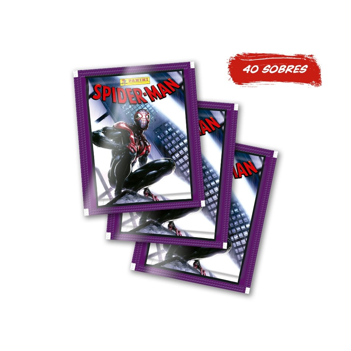 PANINI CHILE - Pack Spiderman: Bienvenido al Spider-verso (40 Sobres)