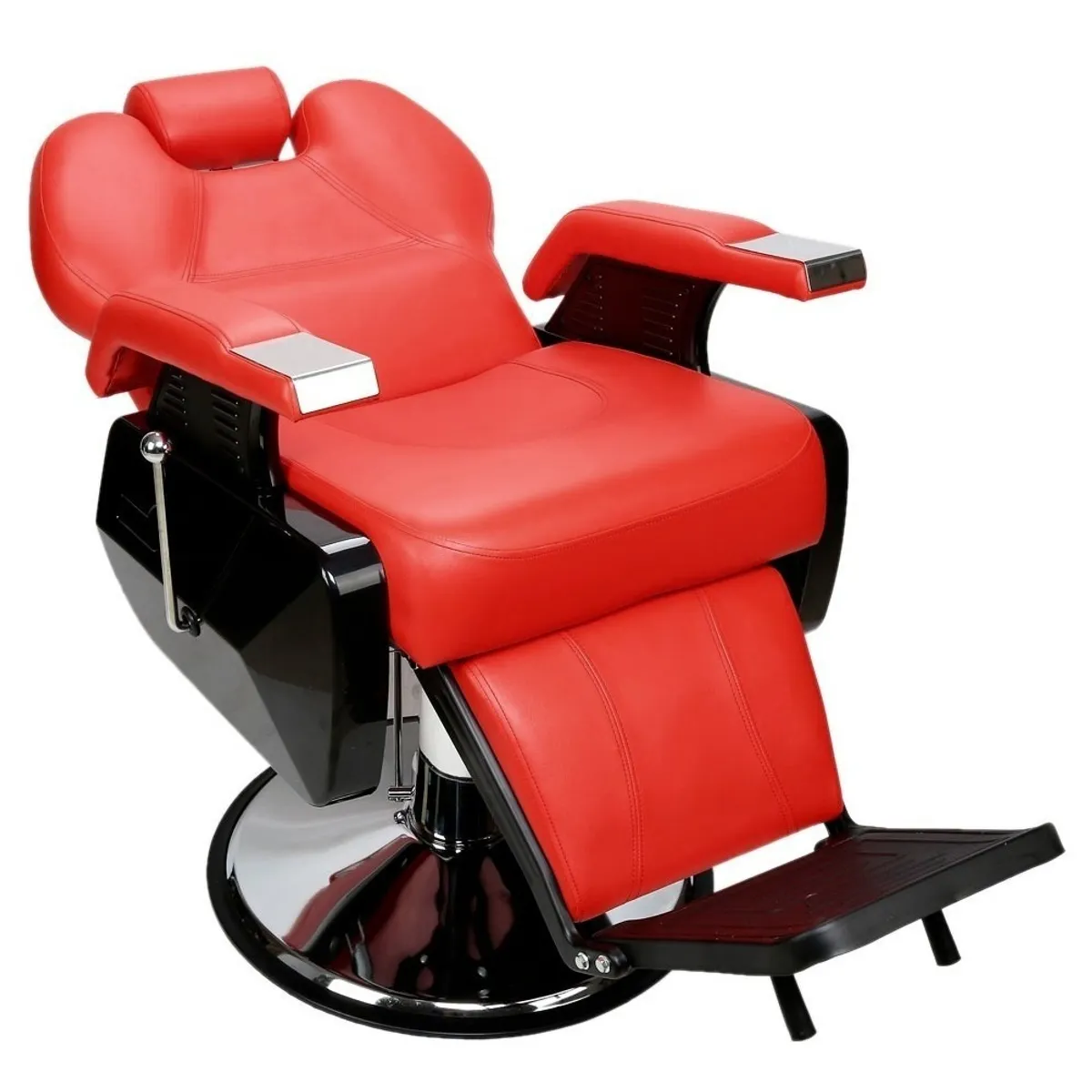 NANOFORT - Sillon Barberia Silla Peluqueria Estetica Aviador XL Reclinable