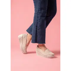 DEGAS - Mocasín Cuero Sayen Beige