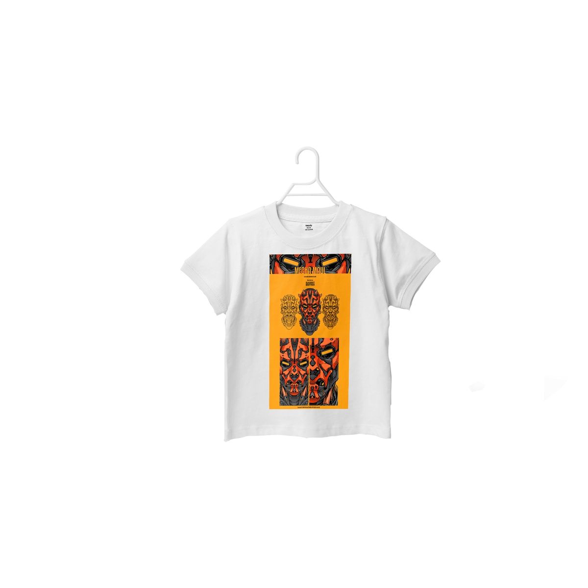 GENERICO - Polera Infantil Mecha Maul - Blanco