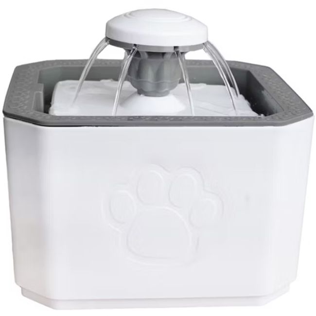 GENERICO - Fuente Dispensador De Agua Eléctrico Gatos Y Perros Gris