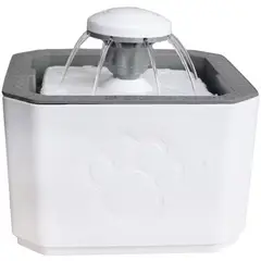 GENERICO - Fuente Dispensador De Agua Eléctrico Gatos Y Perros Gris